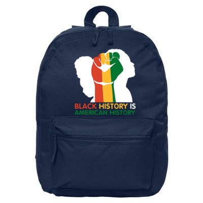 Black History Is American History Pride Fist 16 in Basic Backpack