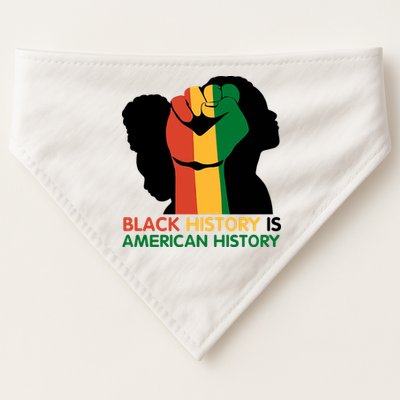 Black History Is American History Pride Fist USA-Made Doggie Bandana