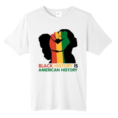 Black History Is American History Pride Fist Tall Fusion ChromaSoft Performance T-Shirt