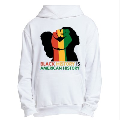 Black History Is American History Pride Fist Urban Pullover Hoodie