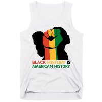 Black History Is American History Pride Fist Tank Top