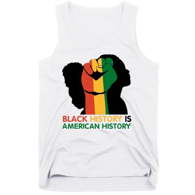 Black History Is American History Pride Fist Tank Top