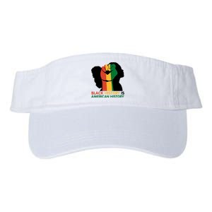 Black History Is American History Pride Fist Valucap Bio-Washed Visor