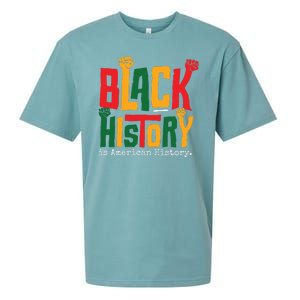 Black History Is American History Sueded Cloud Jersey T-Shirt