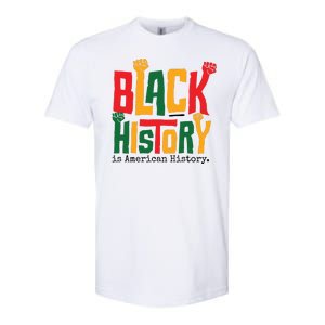 Black History Is American History Softstyle CVC T-Shirt