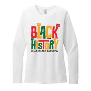 Black History Is American History Womens CVC Long Sleeve Shirt