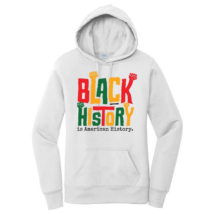 Black History Is American History Women's Pullover Hoodie