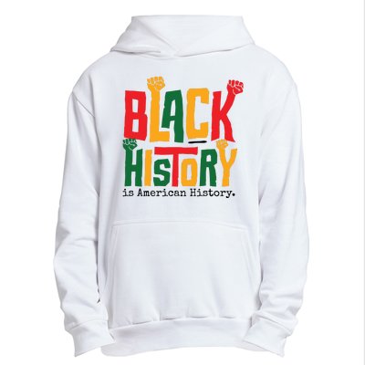 Black History Is American History Urban Pullover Hoodie