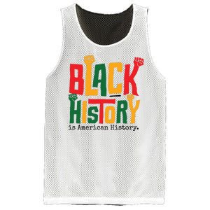 Black History Is American History Mesh Reversible Basketball Jersey Tank