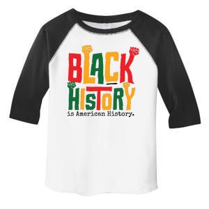 Black History Is American History Toddler Fine Jersey T-Shirt