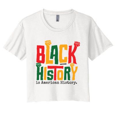 Black History Is American History Crop Top