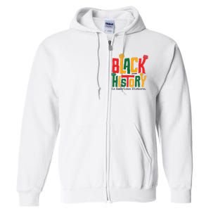 Black History Is American History Full Zip Hoodie