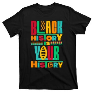 Black History Is Your History T-Shirt