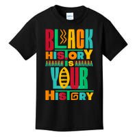 Black History Is Your History Kids T-Shirt