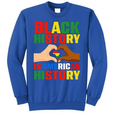 Black History Is American History Patriotic African American Sweatshirt