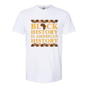 Black History Is American History Softstyle CVC T-Shirt