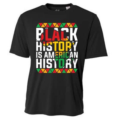 Black History Is American History Patriotic African American Cooling Performance Crew T-Shirt