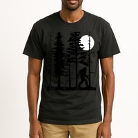 Bigfoot Hiding In Forest For Sasquatch Believers Tall T-Shirt