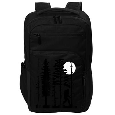 Bigfoot Hiding In Forest For Sasquatch Believers Impact Tech Backpack