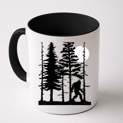 Bigfoot Hiding In Forest For Sasquatch Believers Mug