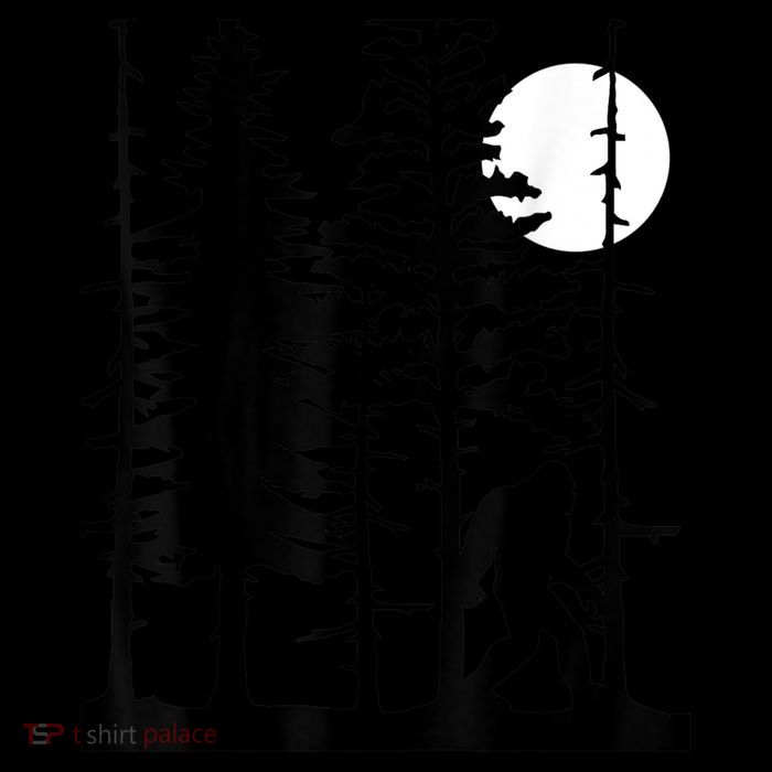 Bigfoot Hiding In Forest For Sasquatch Believers Poster