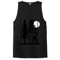 Bigfoot Hiding In Forest For Sasquatch Believers PosiCharge Competitor Tank