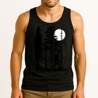 Bigfoot Hiding In Forest For Sasquatch Believers Tank Top