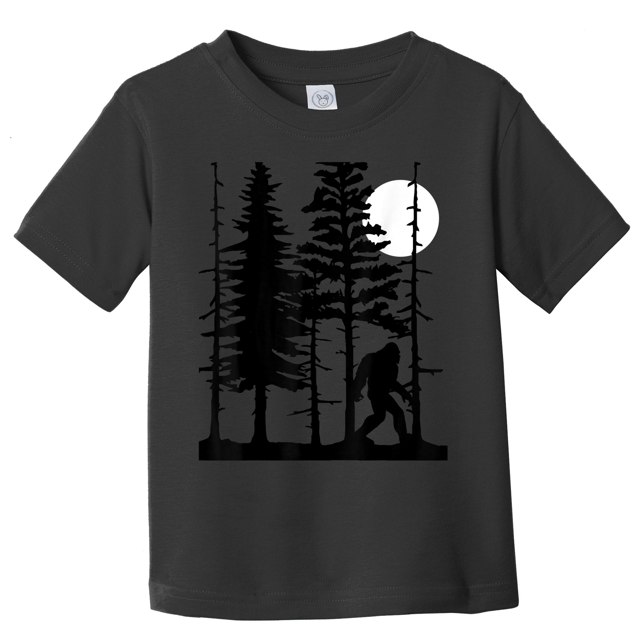 Bigfoot Hiding In Forest For Sasquatch Believers Toddler T-Shirt