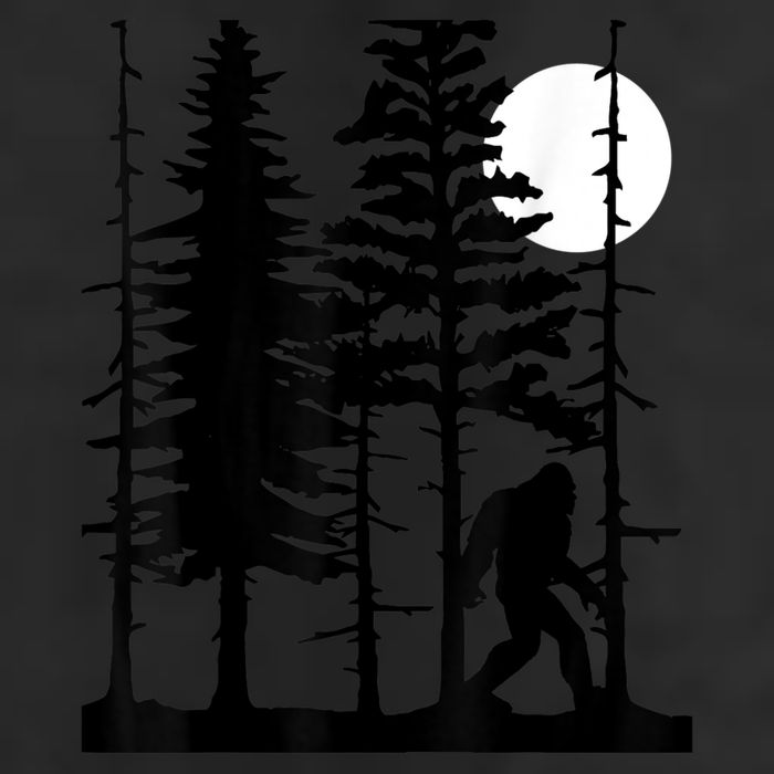 Bigfoot Hiding In Forest For Sasquatch Believers Microfiber Hand Towel