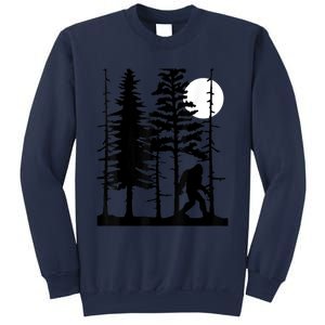 Bigfoot Hiding In Forest For Sasquatch Believers Sweatshirt