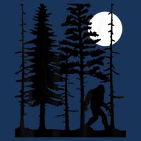 Bigfoot Hiding In Forest For Sasquatch Believers Infant Baby Jersey Bodysuit