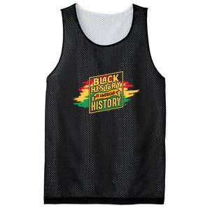 Black History Is American History African American Melanin Mesh Reversible Basketball Jersey Tank