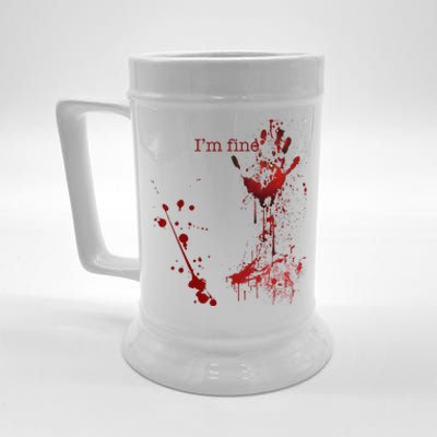 Bloody Halloween Im Fine Beer Stein