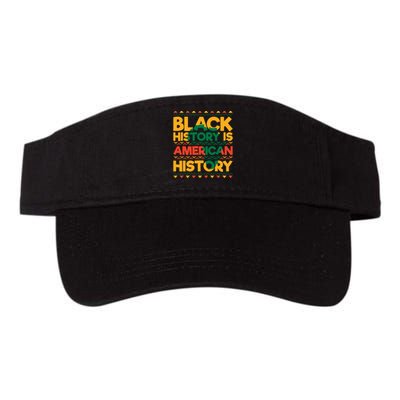 Black History Is American History Gift Valucap Bio-Washed Visor