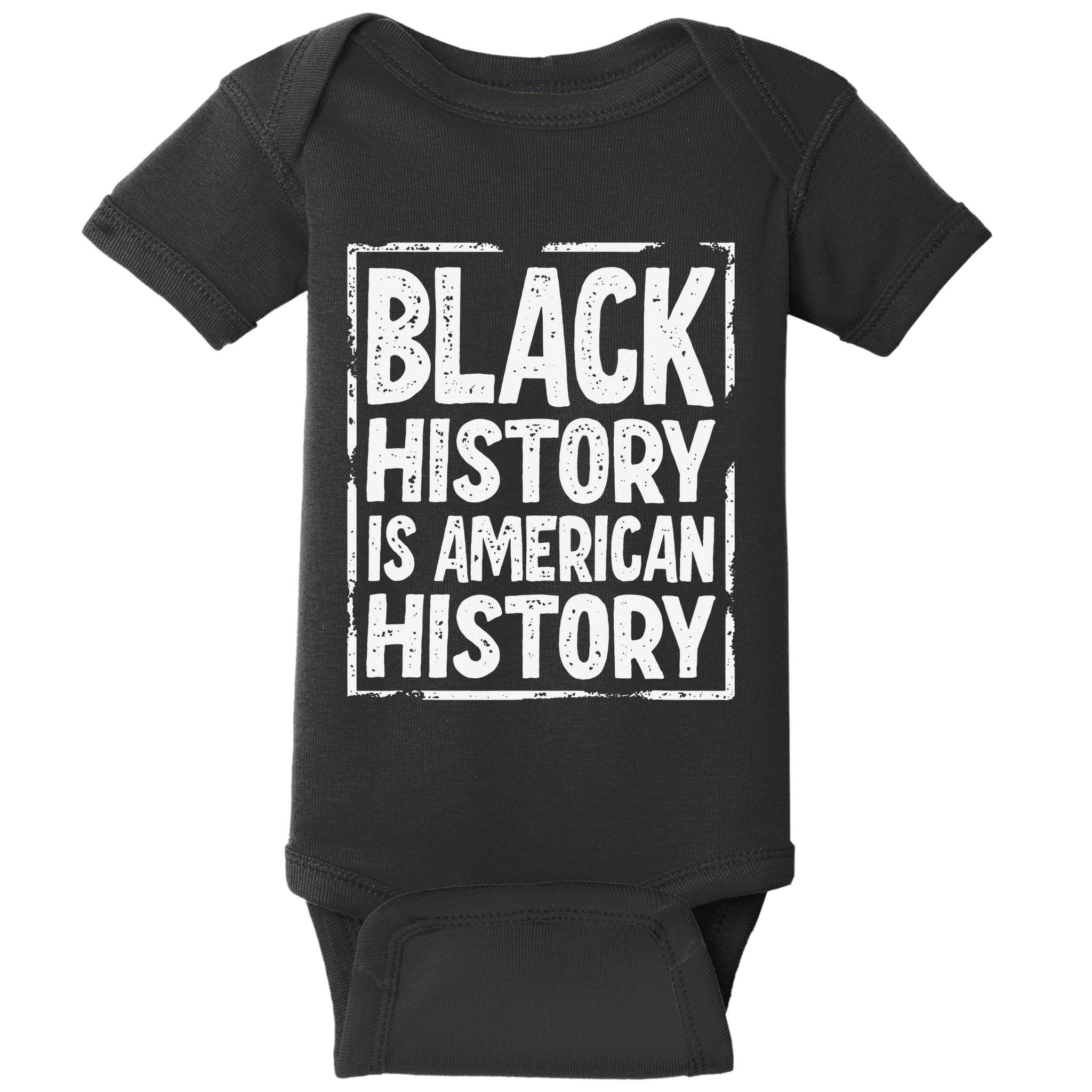 Black History Is American History Baby Bodysuit