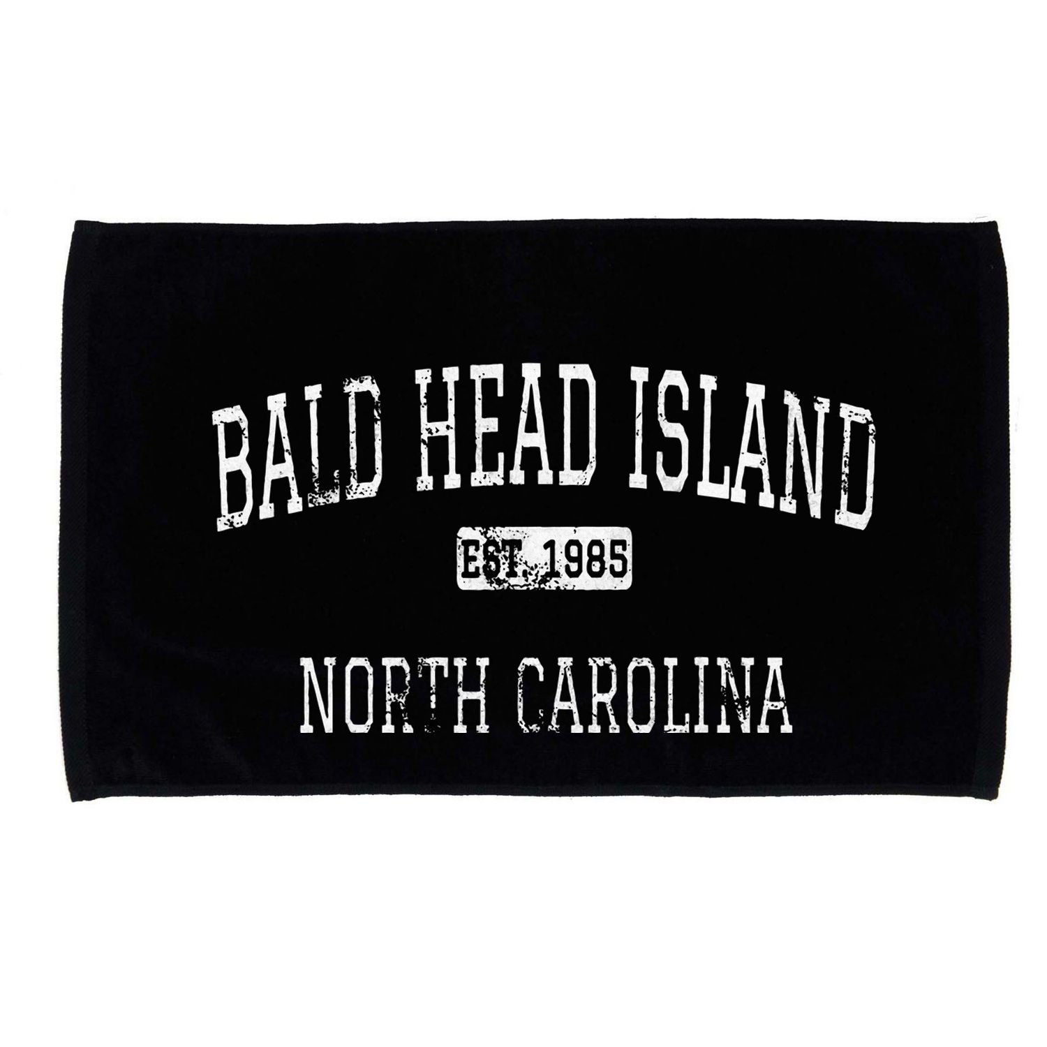 Bald Head Island North Carolina Nc Vintage Microfiber Hand Towel