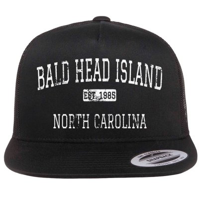 Bald Head Island North Carolina NC Vintage Flatbill Hat