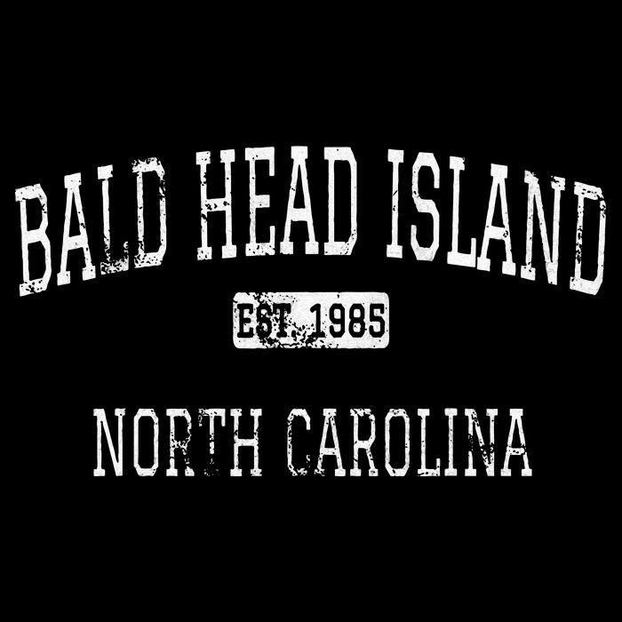 Bald Head Island North Carolina NC Vintage Women's Crop Top Tee