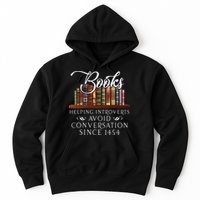 Books Helping Introverts Avoid Conversation Hoodie