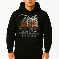 Books Helping Introverts Avoid Conversation Hoodie