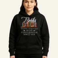 Books Helping Introverts Avoid Conversation Hoodie