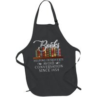 Books Helping Introverts Avoid Conversation Apron