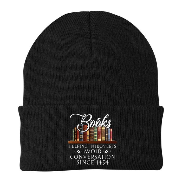 Books Helping Introverts Avoid Conversation Beanie