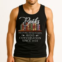 Books Helping Introverts Avoid Conversation Tank Top