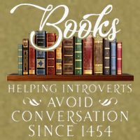 Books Helping Introverts Avoid Conversation Garment-Dyed Women's Muscle Tee