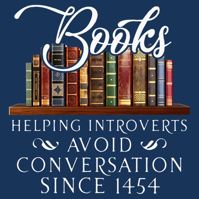 Books Helping Introverts Avoid Conversation Infant Baby Jersey Bodysuit