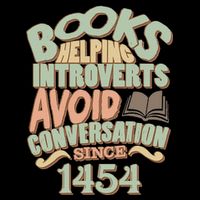 Books Helping Introverts Avoid Conversation 1454 16oz Travel Tumbler