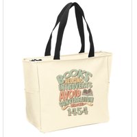 Books Helping Introverts Avoid Conversation 1454 Zip Tote Bag