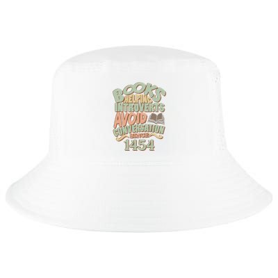Books Helping Introverts Avoid Conversation 1454 Cool Comfort Performance Bucket Hat