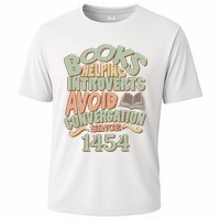Books Helping Introverts Avoid Conversation 1454 Performance Shirt